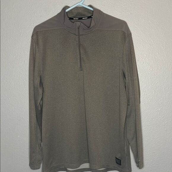 Nike Golf Gray Pullover 1/4 Zip Lightweight Jacket Size XL - Picture 1 of 11